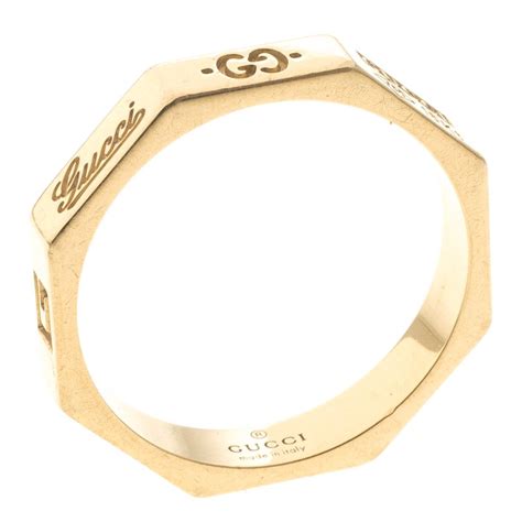 gucci octagon ring|Gucci rings for men.